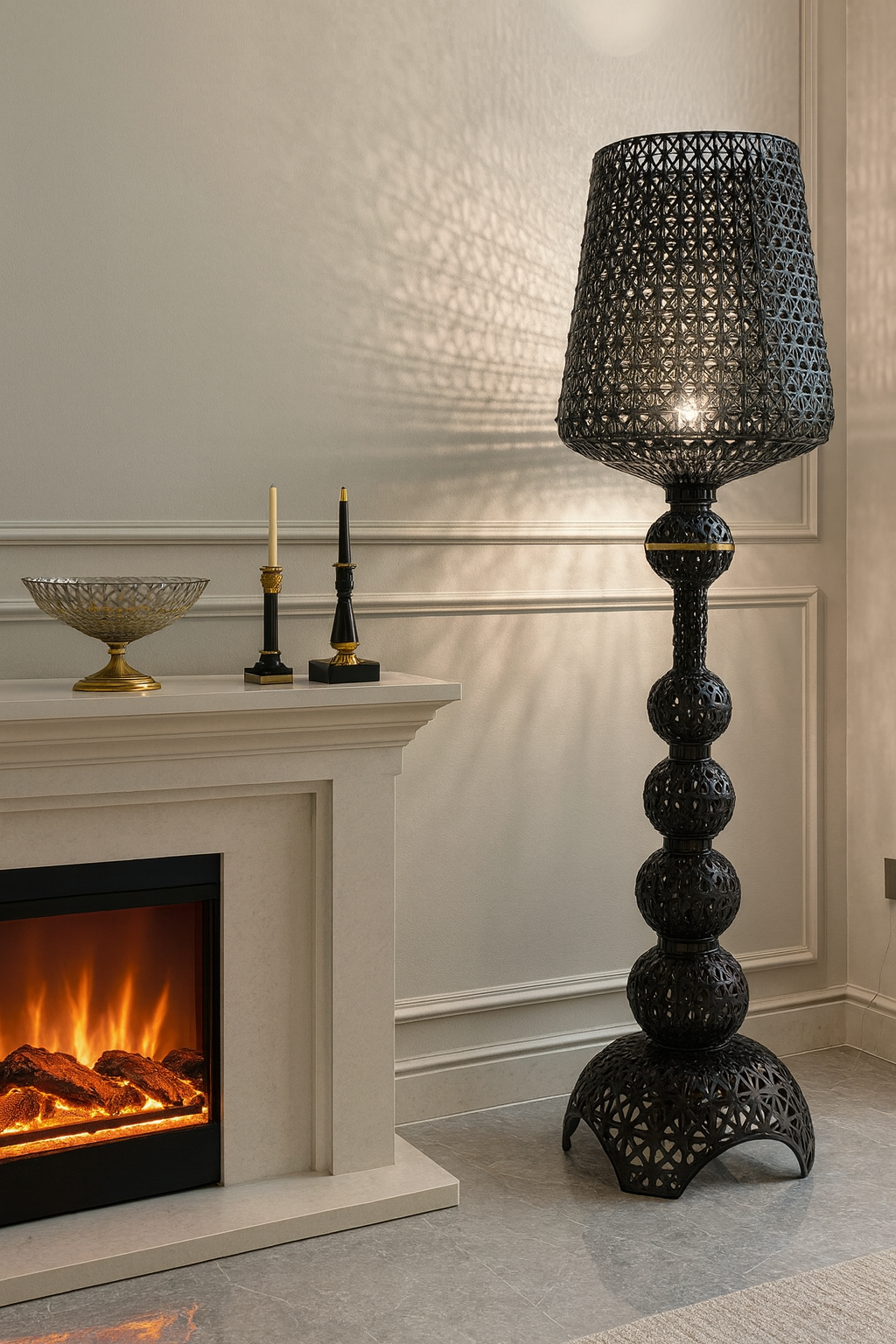 Black Floor Lamp