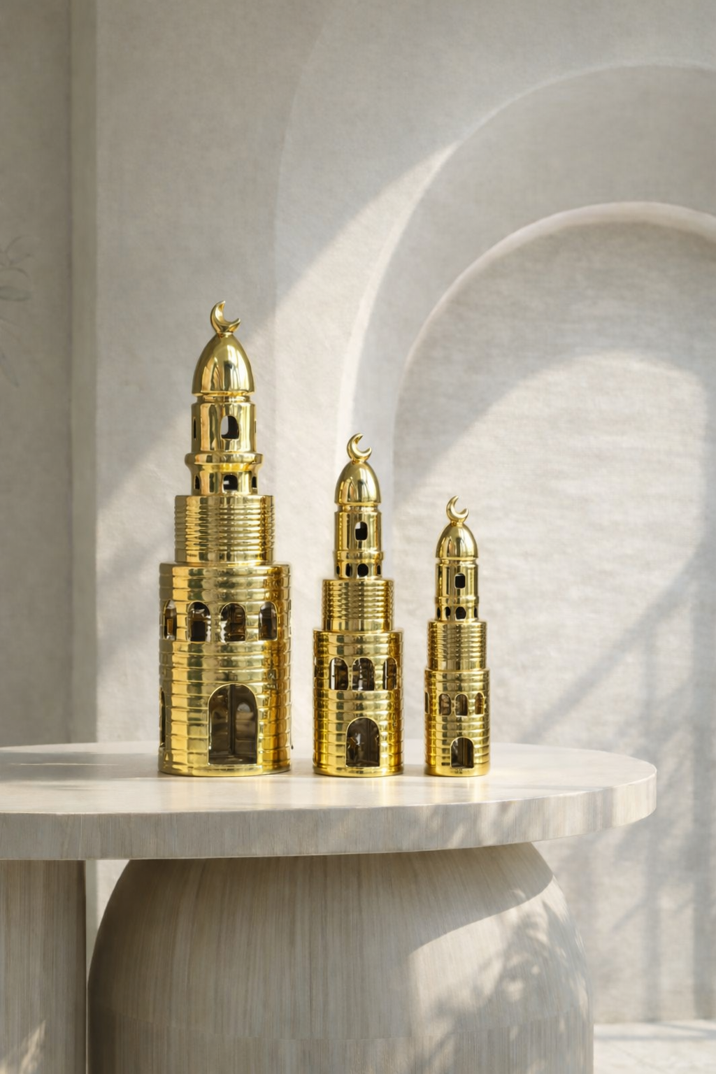 Ceramic Gold Noor Tower Size Medium حجم الوسط
