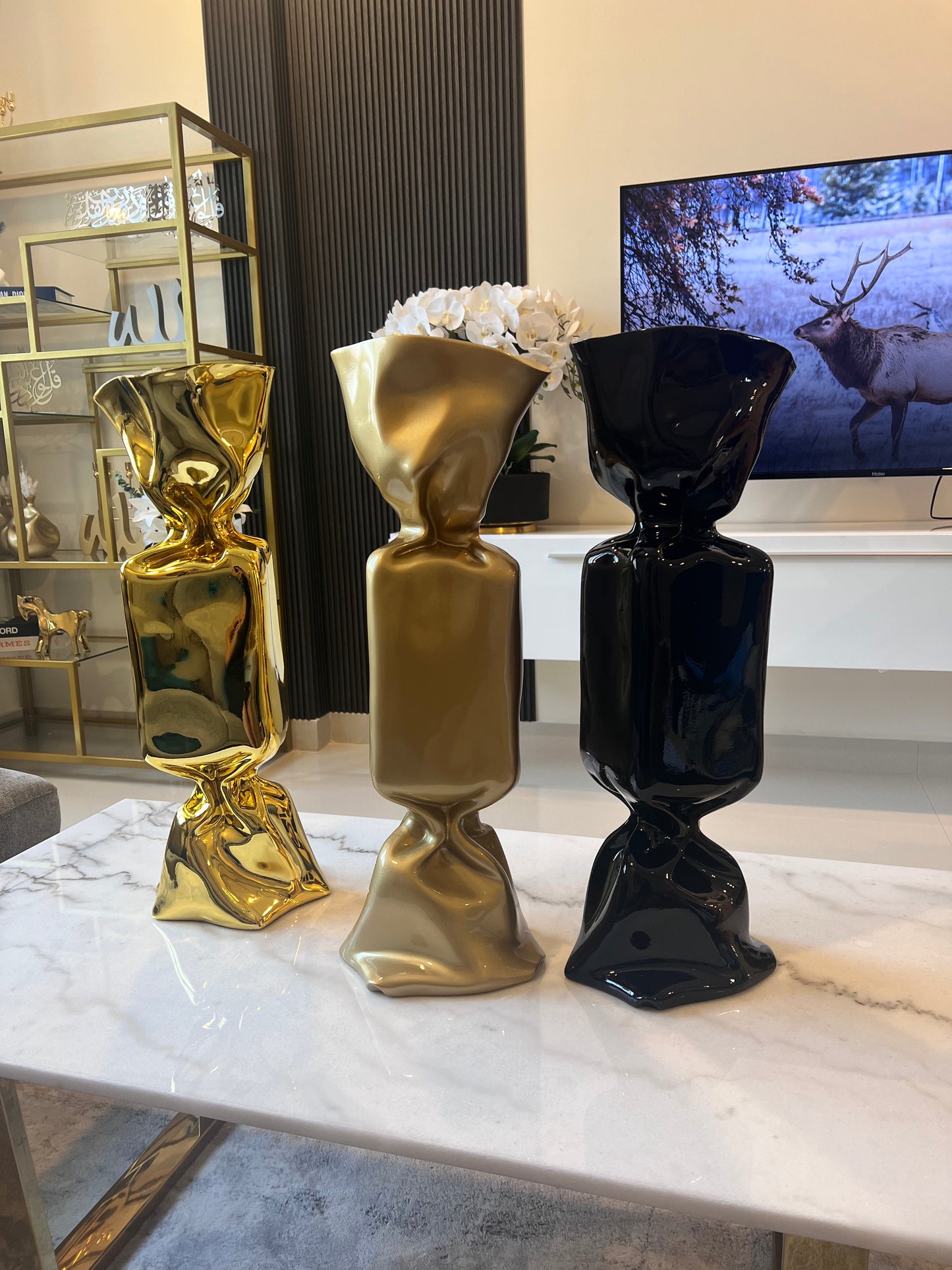 Candy Sculpture Black
