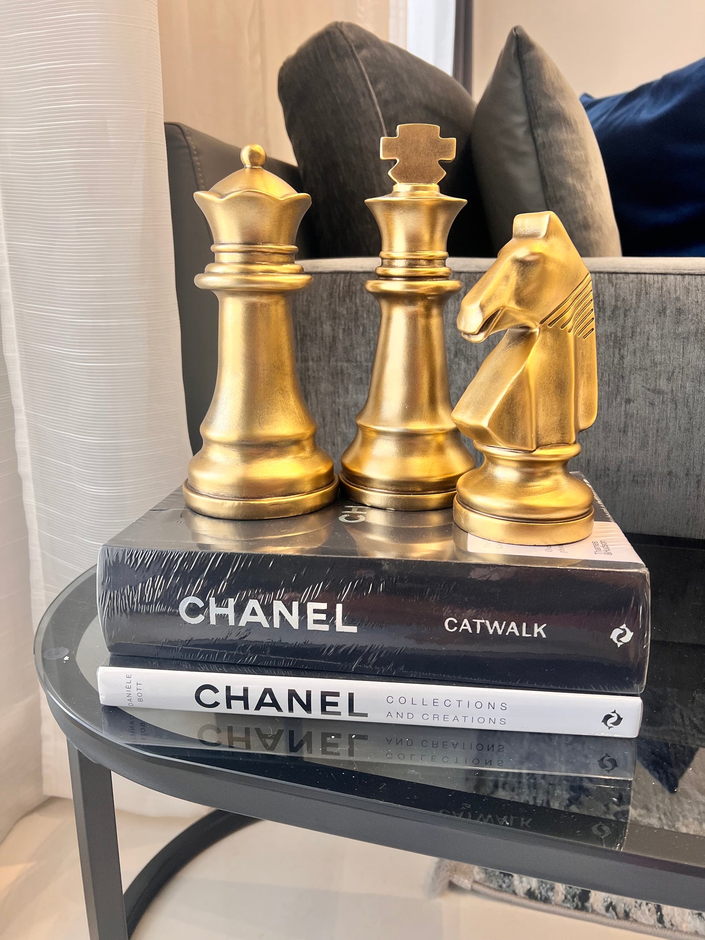 Set of three Chess Accessories