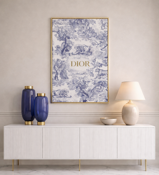 Dior Frame Goldلوحة ديور حجم وسط