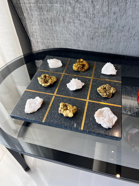 Chess Marble Board With Stones