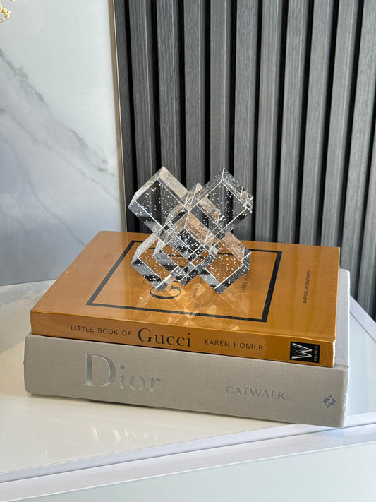 Crystal Geometric Sculpture