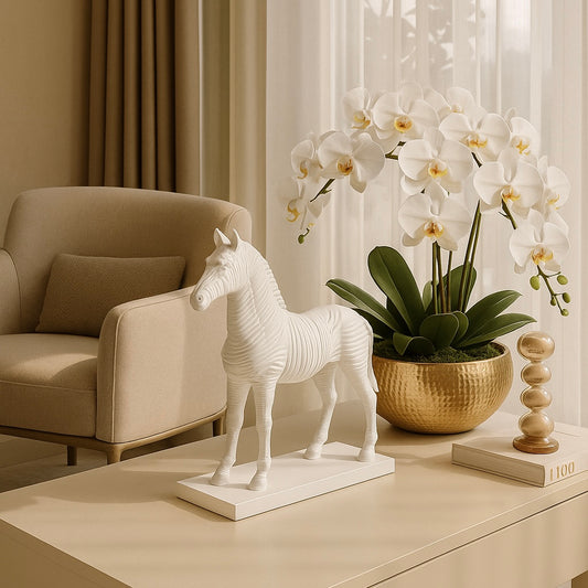 White Standing Horse