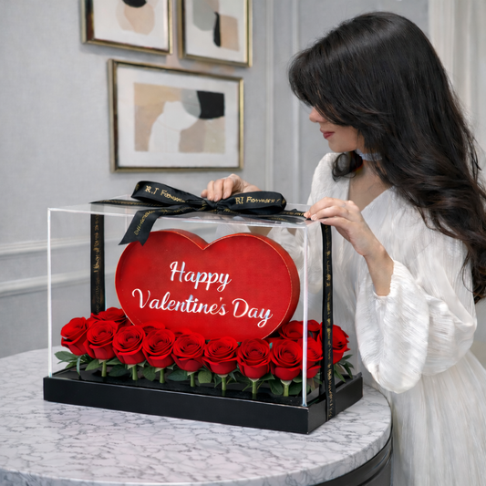 Special Red Roses Box
