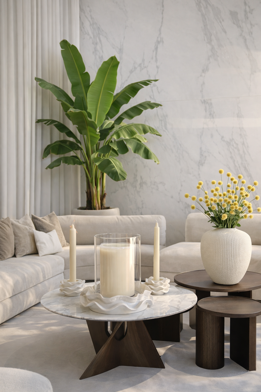 Set of 3 Candle Holders طقم ٣ قطع شمعدانات