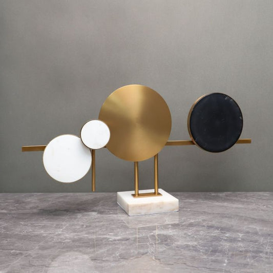 Modern Industrial Style Geometric Table Accessory